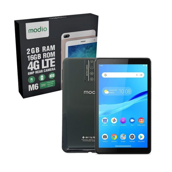 TABLET MODIO M6 4G LTE 2GB/32GB 7.0" BLACK TABLET MODIO M6 4G LTE 2GB/32GB 7.0" BLACK